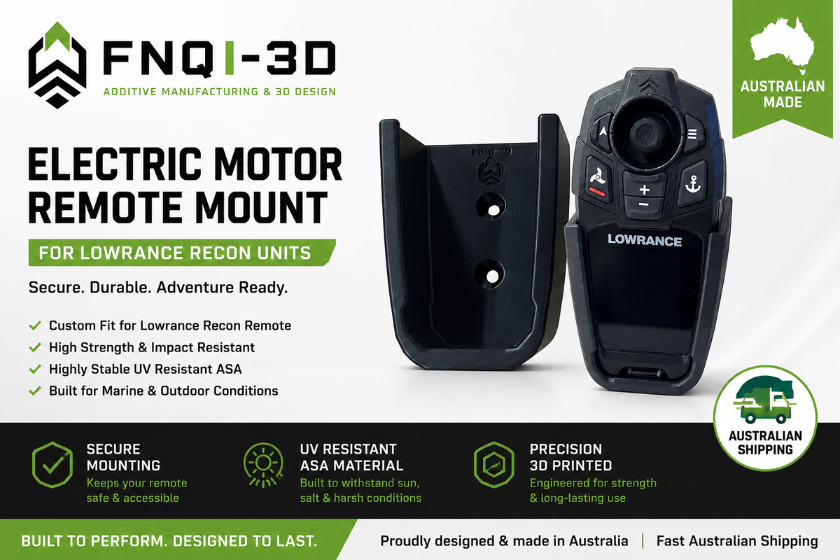 Simrad Recon Remote Holder Mount Bracket ASA UV Resistant Australian Made