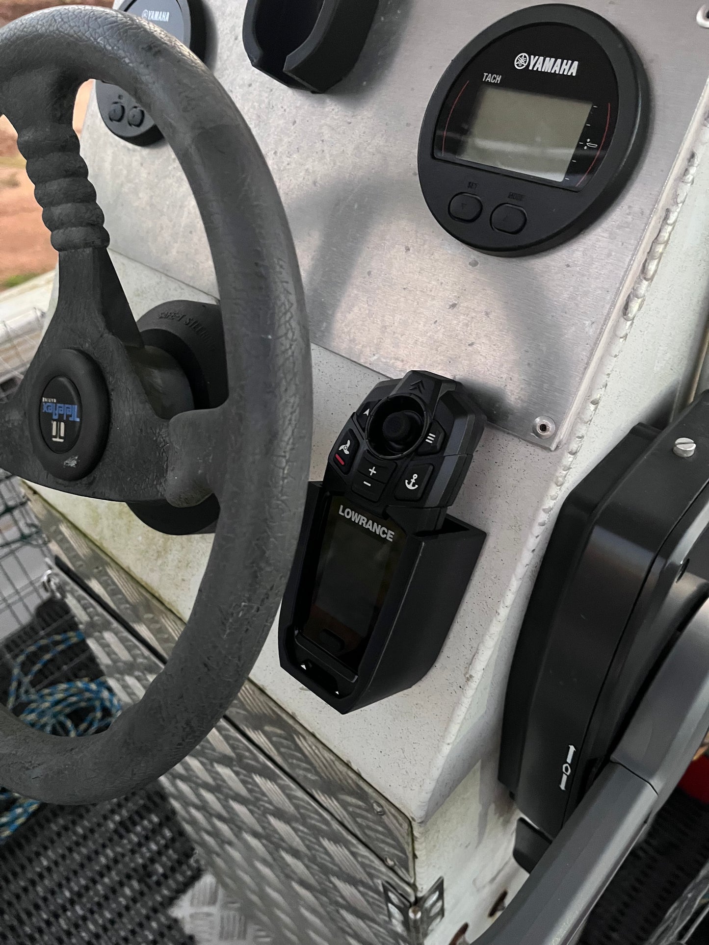 Simrad Recon Remote Holder Mount Bracket ASA UV Resistant Australian Made