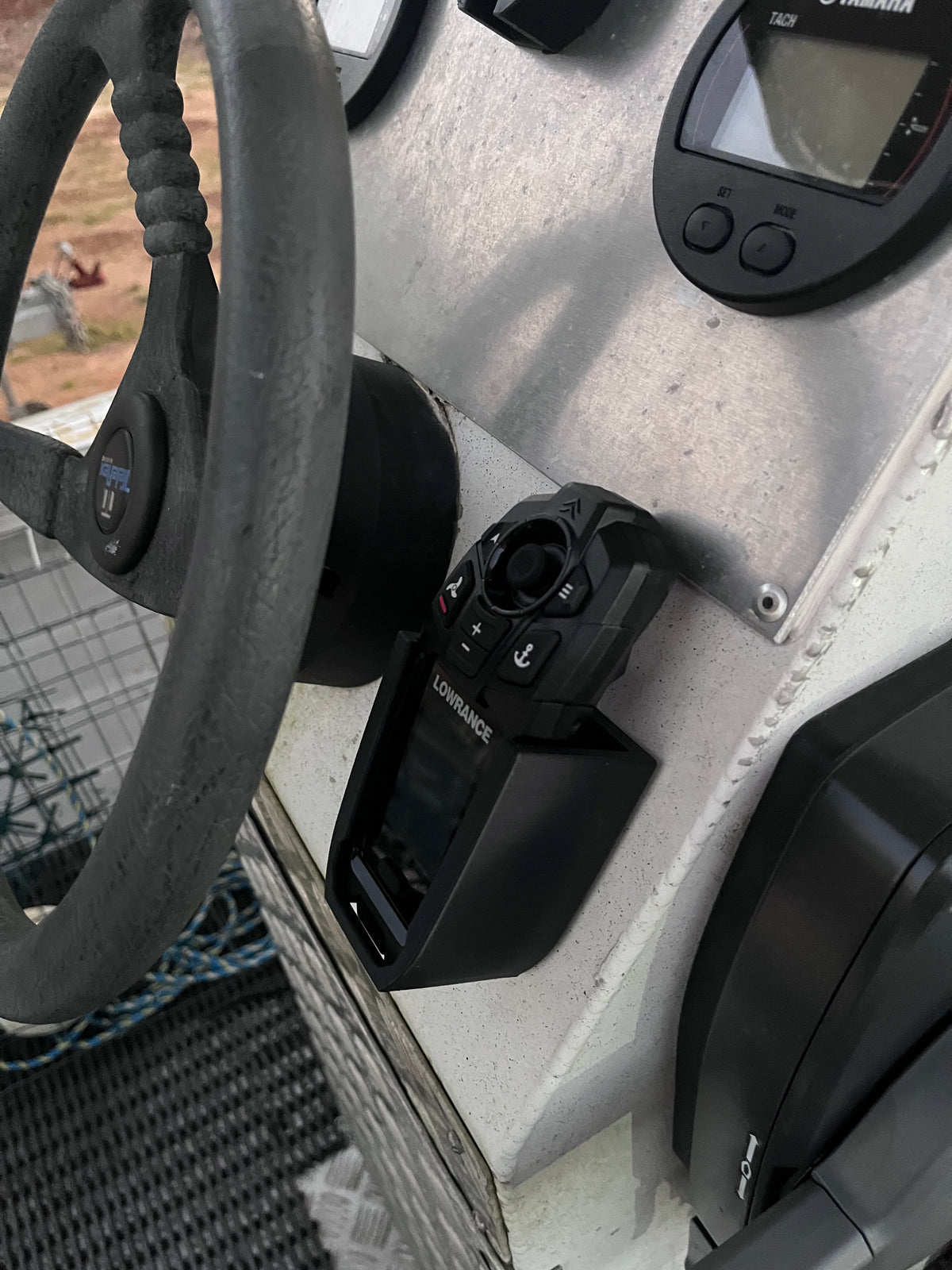 Simrad Recon Remote Holder Mount Bracket ASA UV Resistant Australian Made