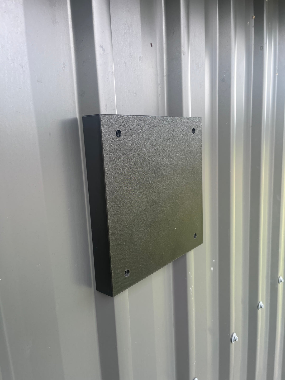Colorbond Trimdek Mounting Block Flush Wall Mount for Starlink Lights & Electric