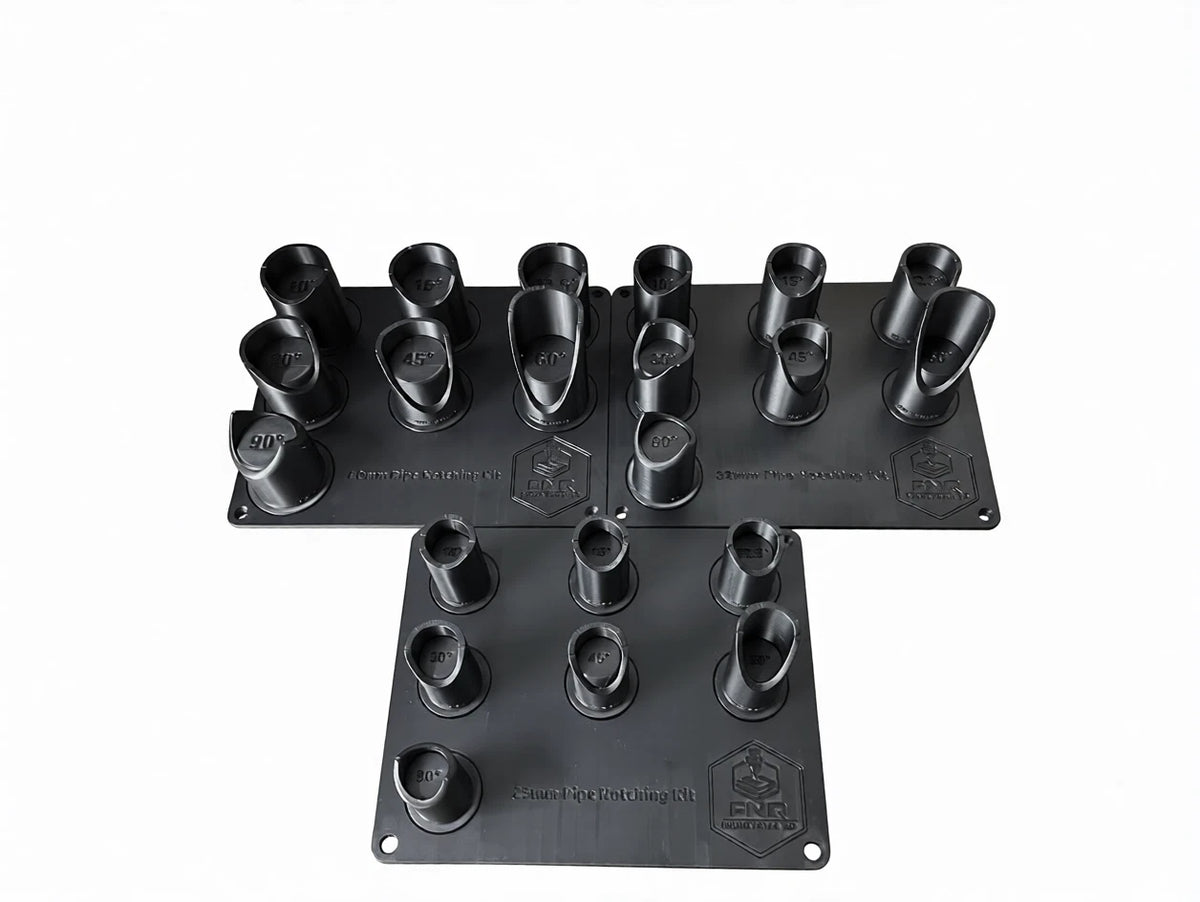 Pipe Notching kit 25/32/40/50mm Angle Cutting Jig for Metal Pipe Welding and fab