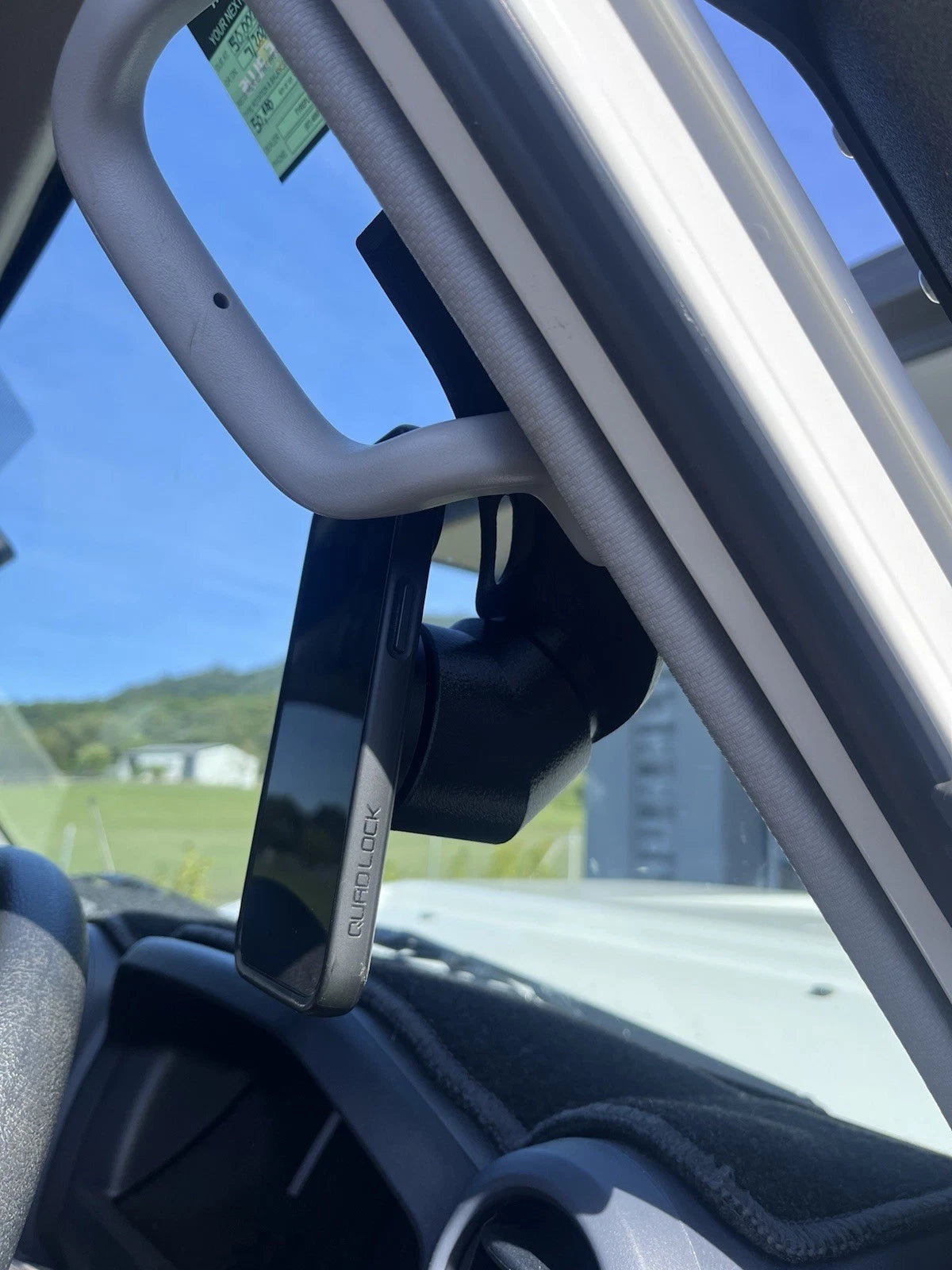 Toyota LandCruiser 79 Series Pillar Phone Mount Suits Quad Lock MAG Head