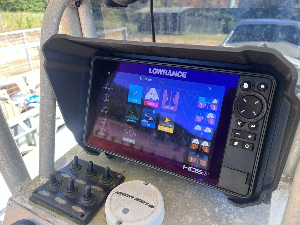 Lowrance HDS 9 Live Sunshade Cover Screen Glare Shield Fish Finder Protector