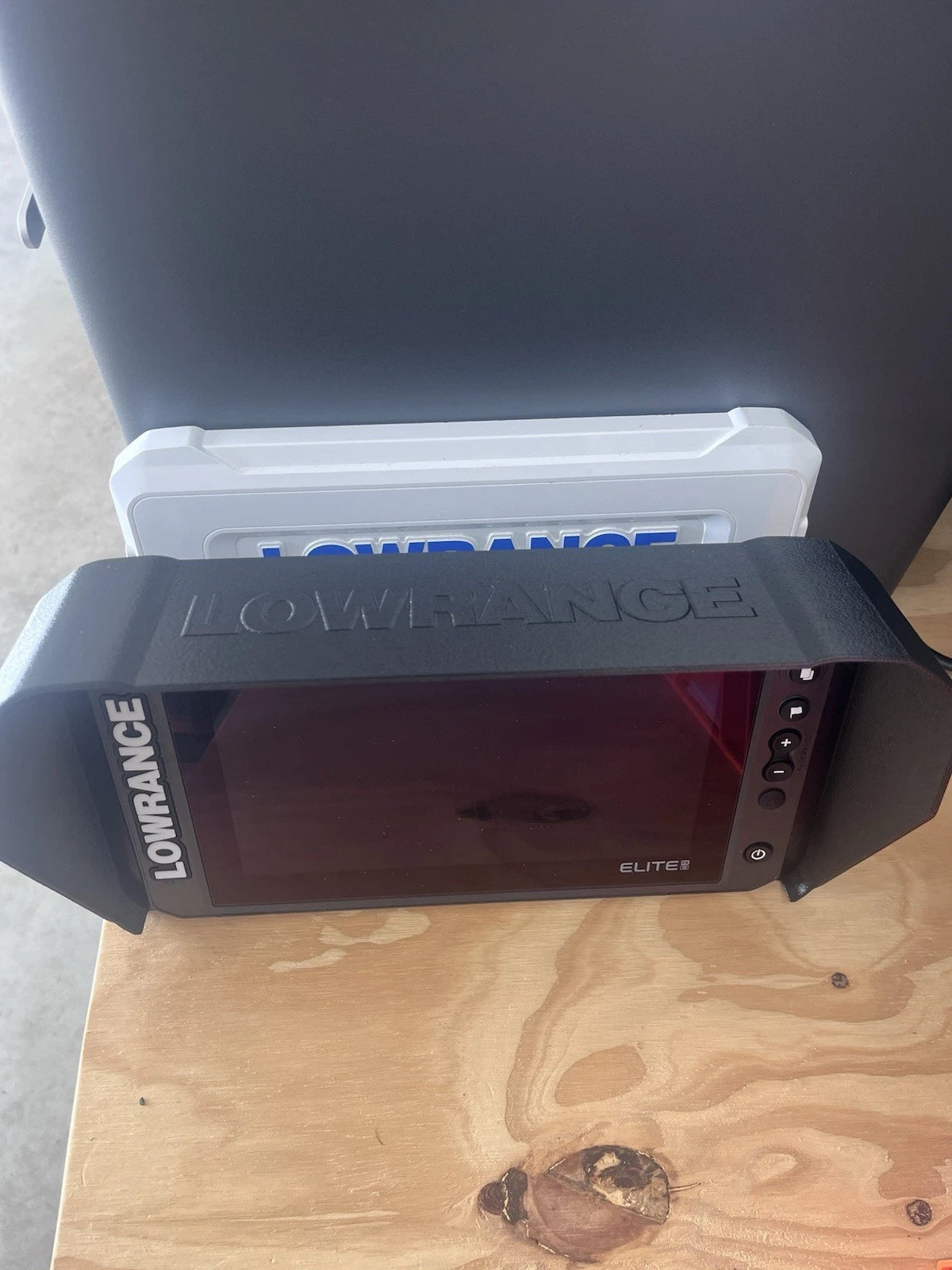 Lowrance Elite FS9 Sunshade Visor Cover Glare Shield Fish Finder Shade 9”